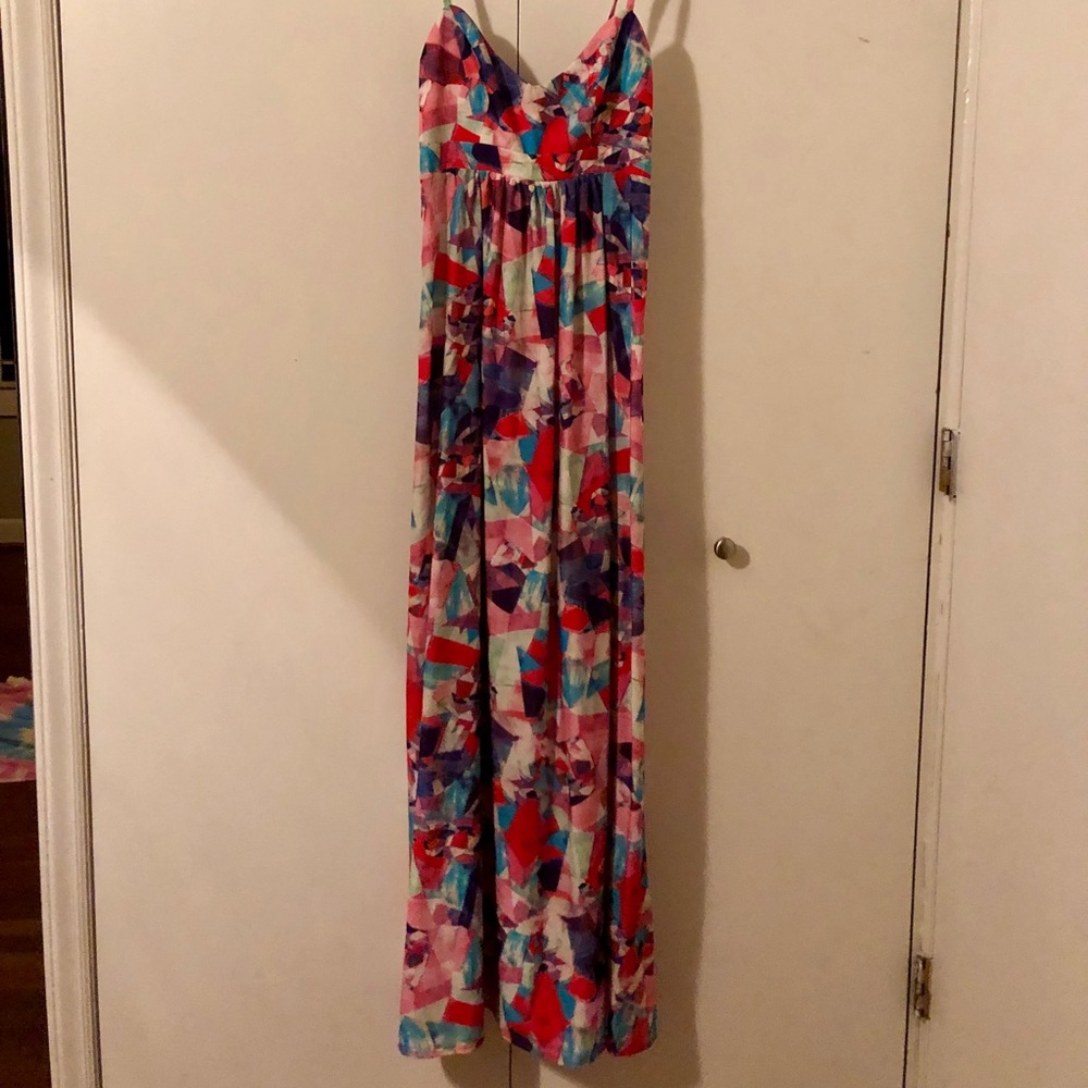 Colorful maxi dress